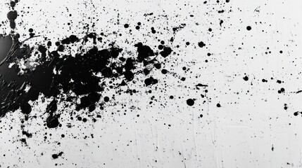 Fototapeta premium Abstract Monochrome Grunge Halftone Texture Background Pattern