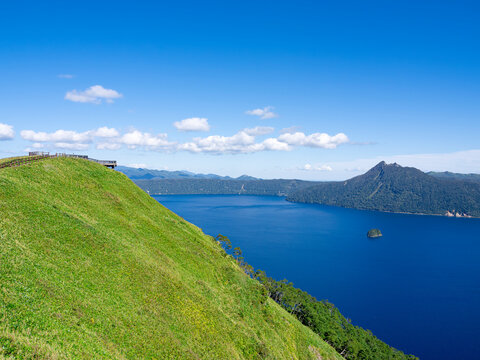 Lake Mashu and the Third Observatory, Hokkaido, Japan, September 2024