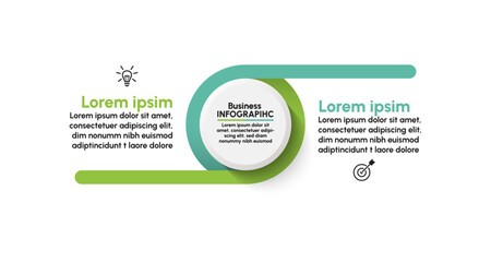 Business data visualization. timeline infographic icons designed for abstract background template milestone element modern diagram process technology digital marketing data presentation chart Vector