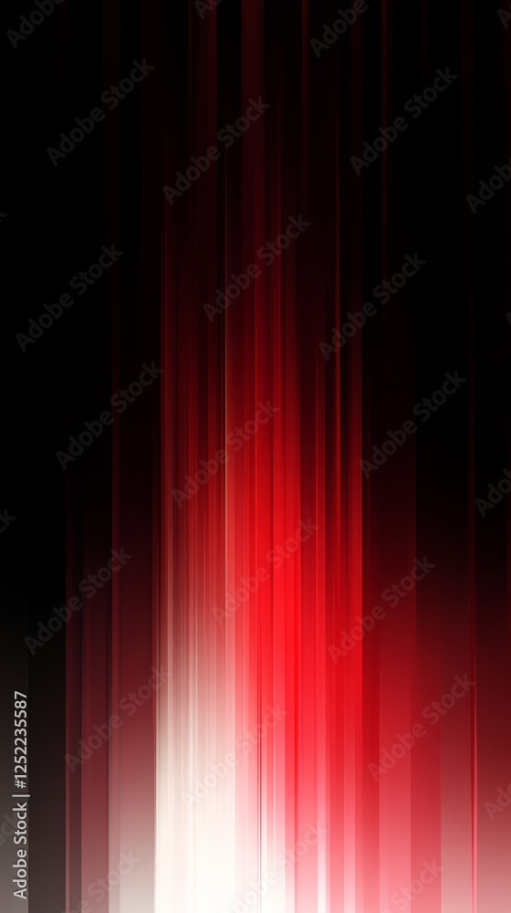 Aufkleber abstract vertical gradient with red and black lines, modern art concept