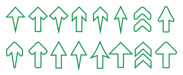 Up Arrow Icon, Upward side Icon