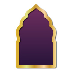 door mosque islamic ornament transparent background