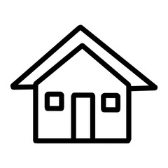 home safe for disaster icon illustration