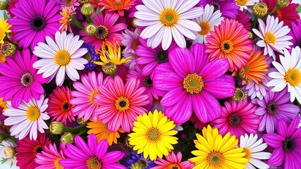 Fototapeta premium Floral Expressions of Positive Affirmations