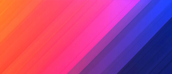 Fototapeta premium Abstract diagonal lines, vibrant colors