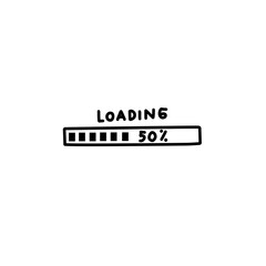 doodle loading bar