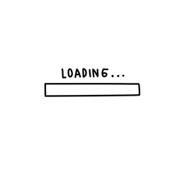 doodle loading bar