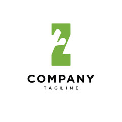 Letter Z cactus Logo Icon Vector