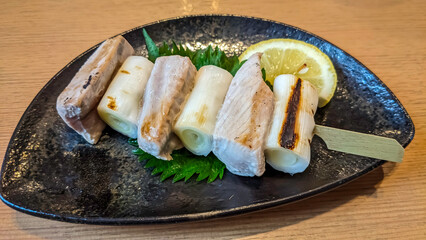 マグロ　ねぎま焼き