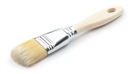 Fototapeta premium Paintbrush, crafting, studio, white background, DIY project