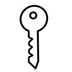 key vector illustration