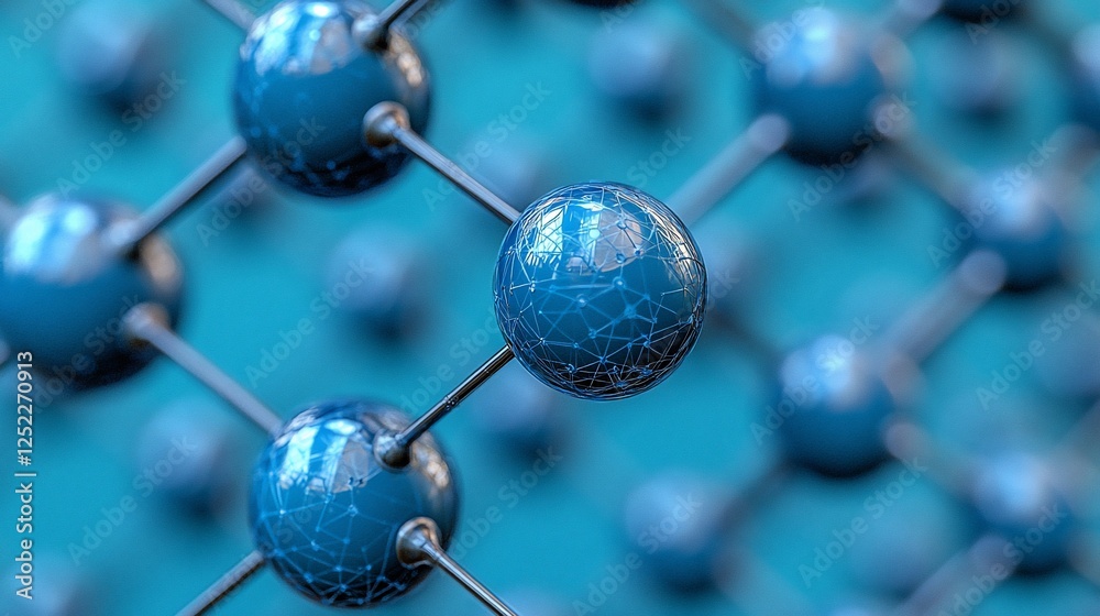 Aufkleber global network connection, abstract background
