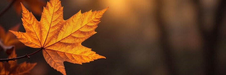 Golden brown leaf texture against warm wood background, monochrome, nature, warm tones