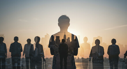 高齢化社会・イメージ・若者の未来