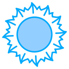 Solar Flare Icon For Design Elements