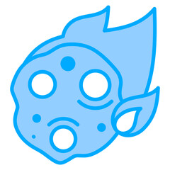 Meteor Shower Icon For Design Elements