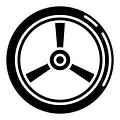 Fototapeta premium Warp Drive Icon For Design Elements
