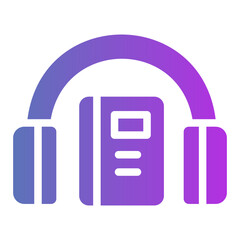 audio book Gradient icon