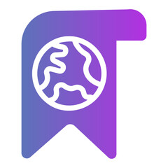 bookmark Gradient icon
