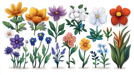 Colorful Floral Collection