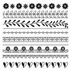 "Dividers & Borders Vector Art