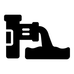 waste water Solid icon
