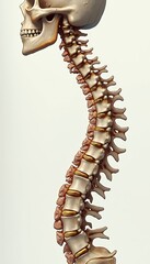 vertebralis columna vertebra pain backbone eddy sacrum anatomy three-dimensional anatomical biological three-dimensional inflammation joint health graphic graphic illustration bone medicine