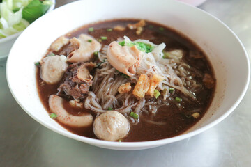 beef noodles or noodle, Chinese noodle