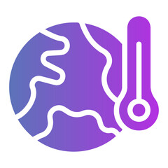 climate change Gradient icon