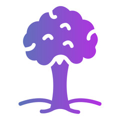 tree Gradient icon