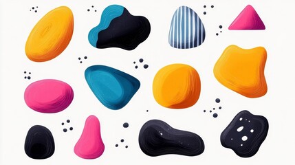 Abstract Colorful Shapes