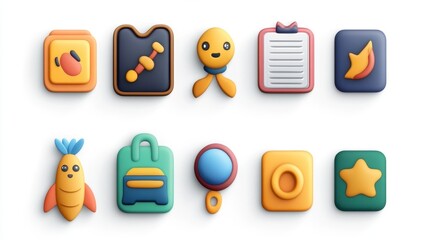 Colorful Playful Icons