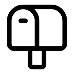 Obraz premium mail box icon for illustration