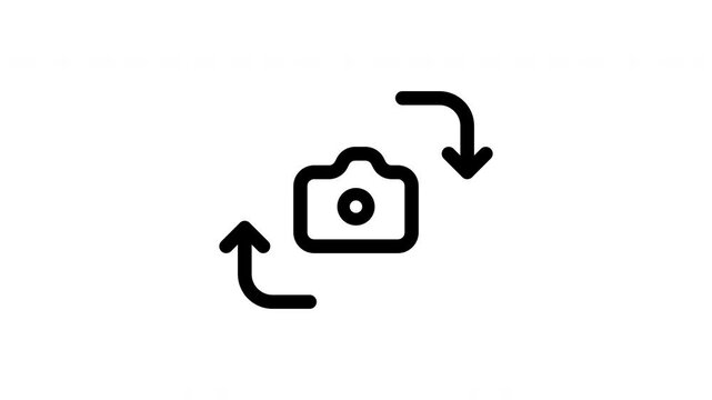 switch camera animated icon