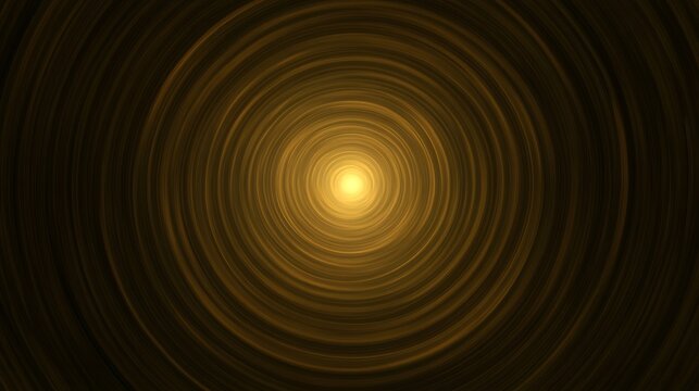 Abstract Golden Spiral Light Energy Pattern