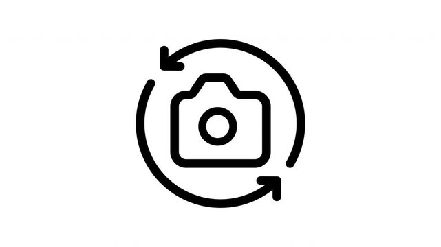 switch camera animated icon
