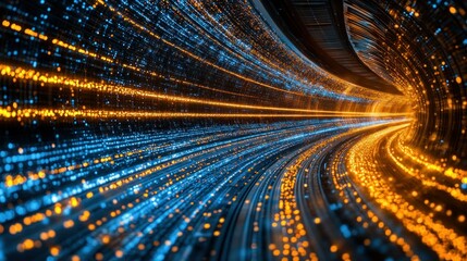 Digital Tunnel: A Journey Through Data Streams