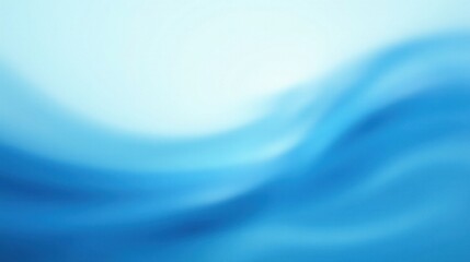 Naklejka premium Serene Blue Abstract Background Gentle Waves of Tranquility and Subtle Color Gradations