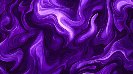 Abstract Purple Swirl Pattern with Fluid Motion and Vibrant Textures