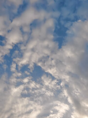 Obraz premium blue sky with clouds