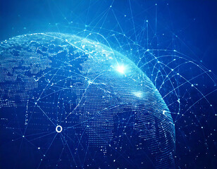 Global Digital Network and Data Connectivity in a Futuristic World