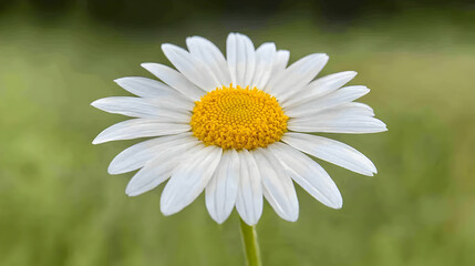 Obraz premium Daisy flower field bloom nature summer