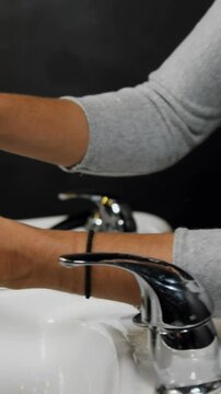 Clients getting their hair wash