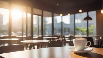 Coffee Day in a Cozy Cafe, Warmth in Every Sip