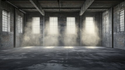 A dust-free and well-ventilated room prepped for an air conditioning unit.