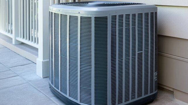 A living space free of clutter, prepared for an AC unit installation.