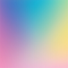 Obraz premium A soothing blend of cool hues creates an ethereal background, ideal for digital or print applications