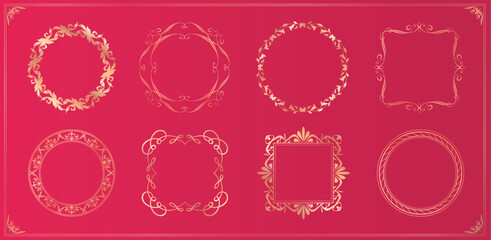 アンティークフレームセット