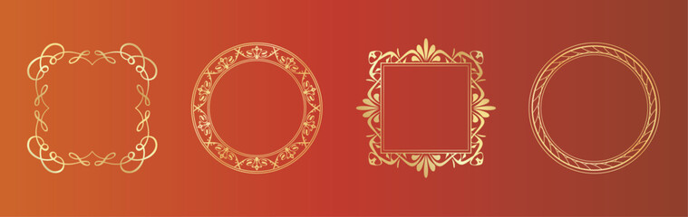 アンティークフレームセット