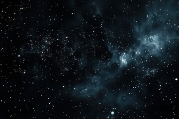 Deep space nebula with scattered stars.